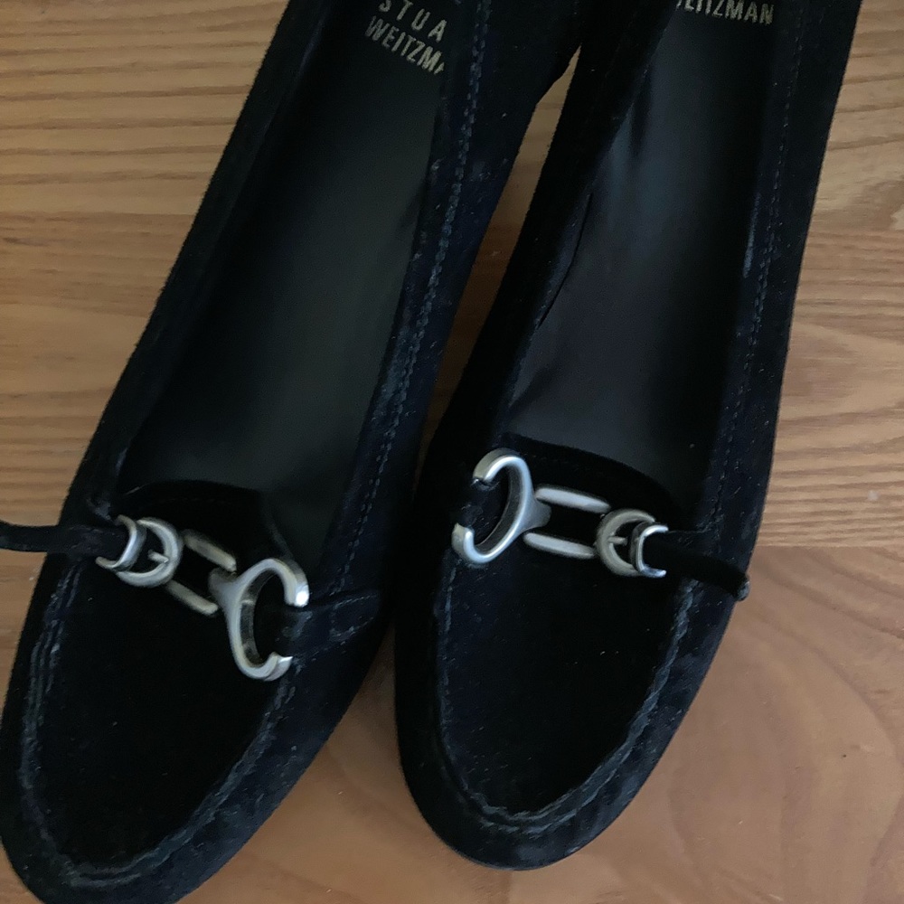 Stuart Weitzman Suede Heels Sz 8